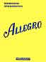 ALLEGRO Vocal Score
