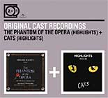 PHANTOM OF THE OPERA / CATS (Orig. London Casts) - 2CD