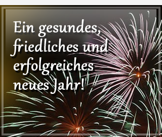 Ein gesundes und erfolgreiches neues Jahr 2026.