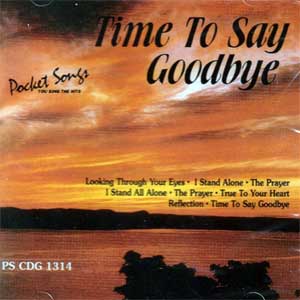 Playback! Time To Say Goodbye - CD